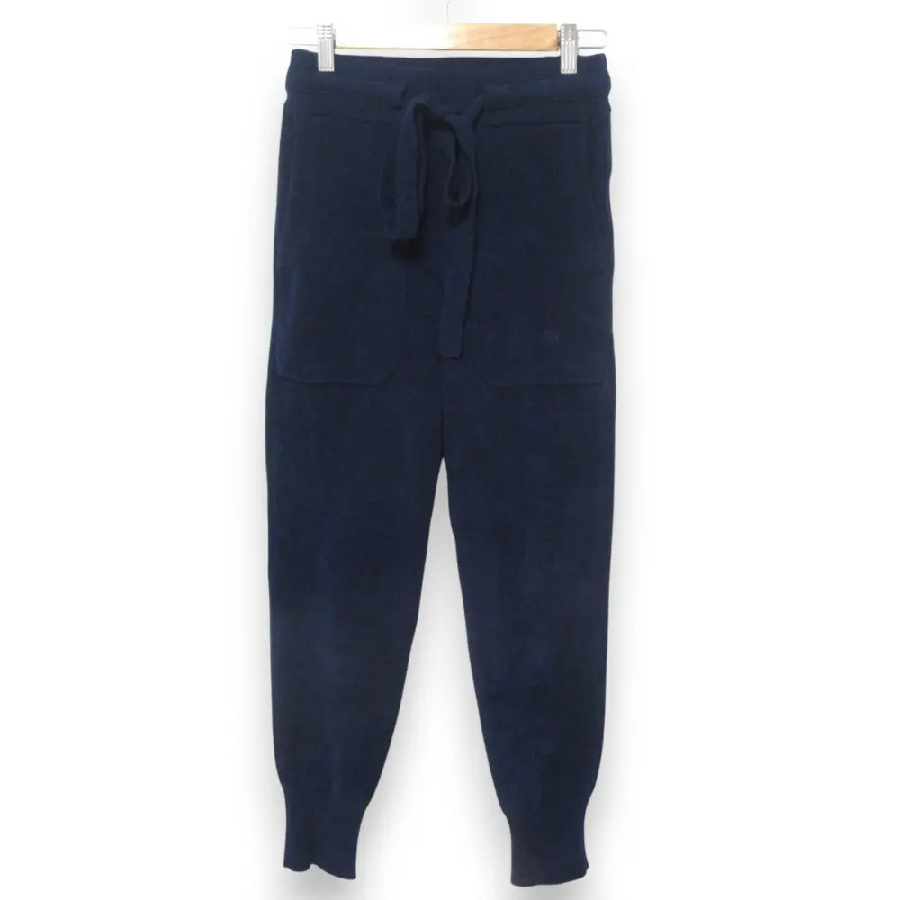 23AW MADISONBLUE マディソンブルー KNIT PT MOLE イージーパンツ MB234-8004 Sサイズ ネイビー