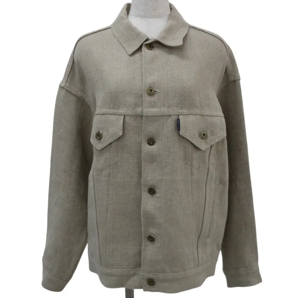 MADISONBLUE マディソンブルー SUPER BIG G JAC LINEN スーパービッグリネンジャケット MB999-1003 サイズ1 ベージュ