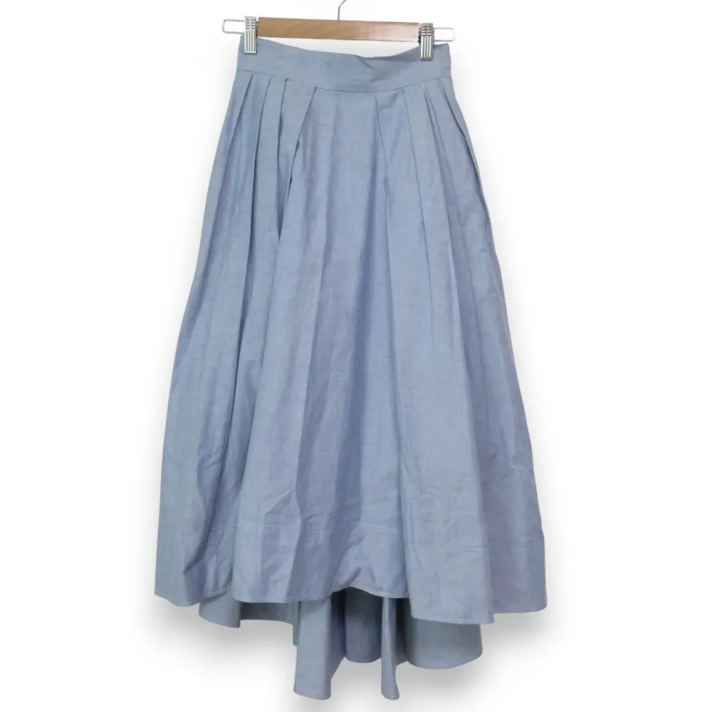 MADISONBLUE マディソンブルー TUCK VOLUME SKIRT OX フレアロングスカート MB191-6023 Sサイズ ライトブルーの買取実績【2025年5月買取】
