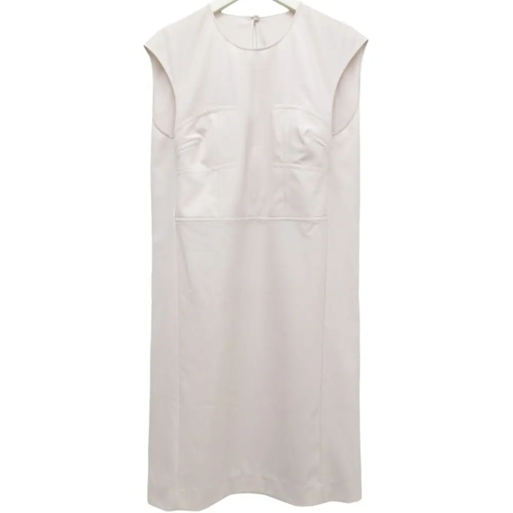 クリーニング済 Maison Margiela 1 メゾンマルジェラ ノースリーブ 膝丈 ワンピース ドレス 38 S31CT0706 ピンク