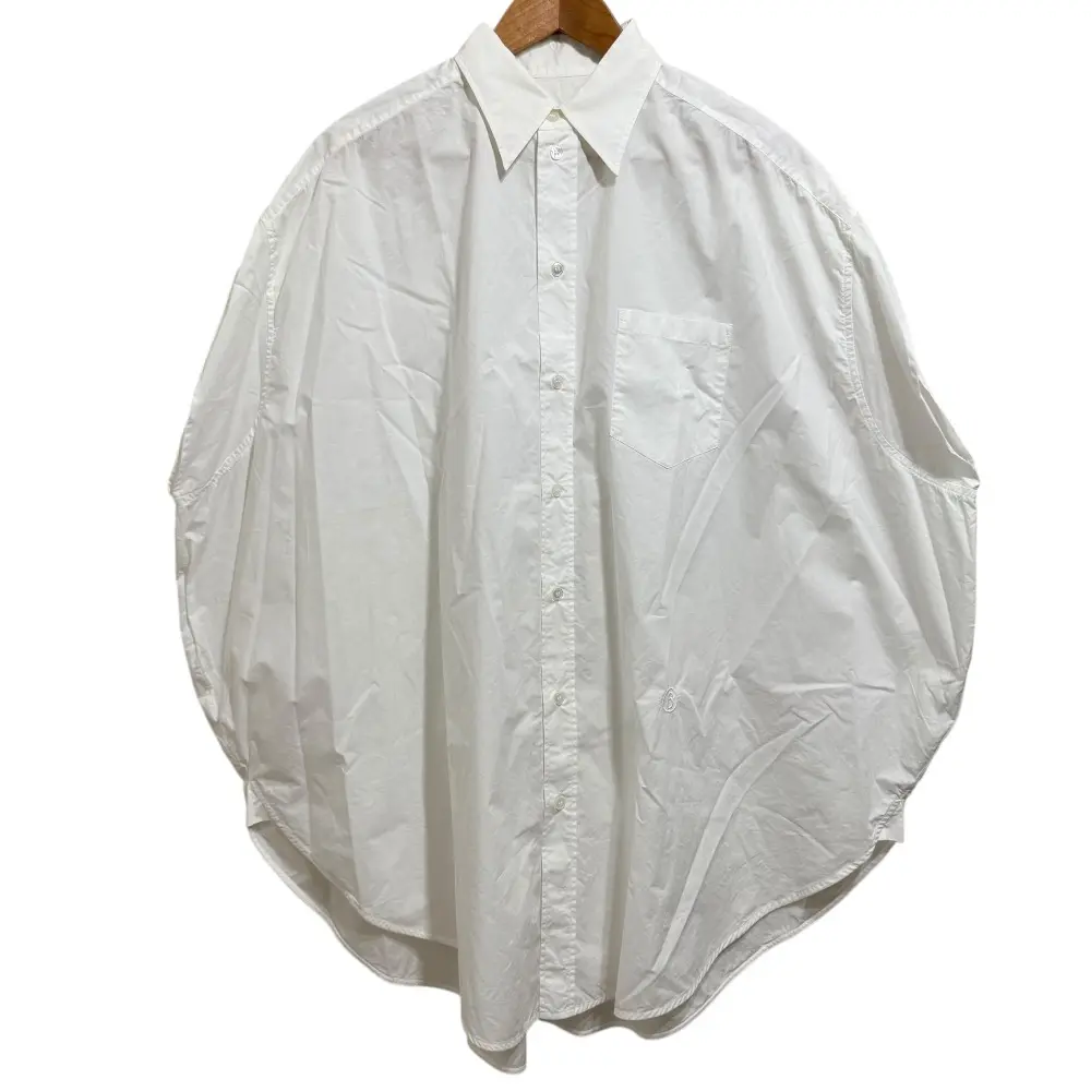 MM6 Maison Margiela エムエムシックス メゾンマルジェラ サークルシャツ ブラウス S62DL0037 サイズXS ホワイト