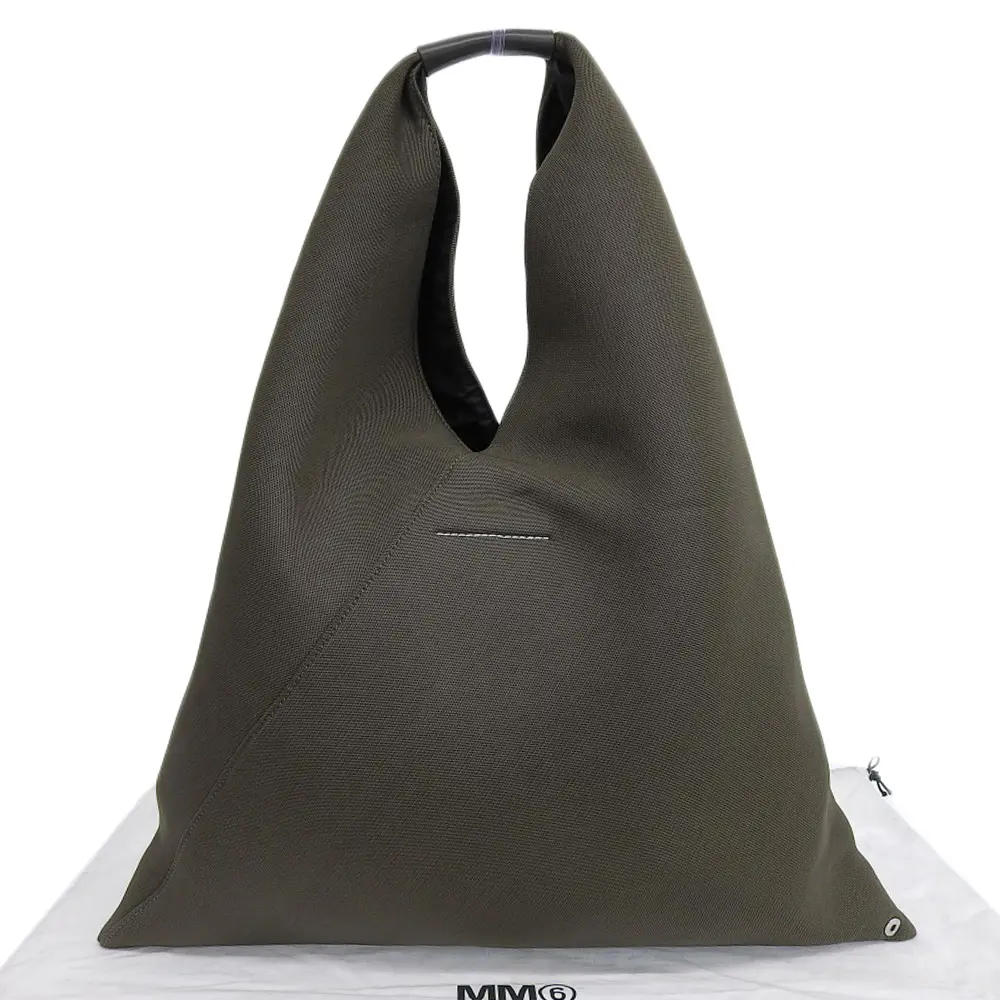 24SS MM6 Maison Margiela エムエムシックス メゾンマルジェラ ジャパニーズトートバッグ カーキ