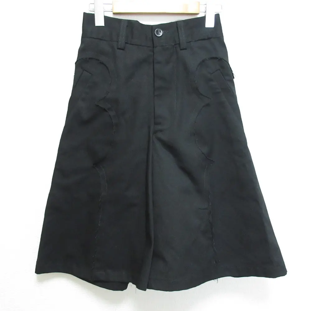 24SS Maison Margiela メゾンマルジェラ 1 10 Yoke Shorts Black ショートパンツ サイズ36 ブラック