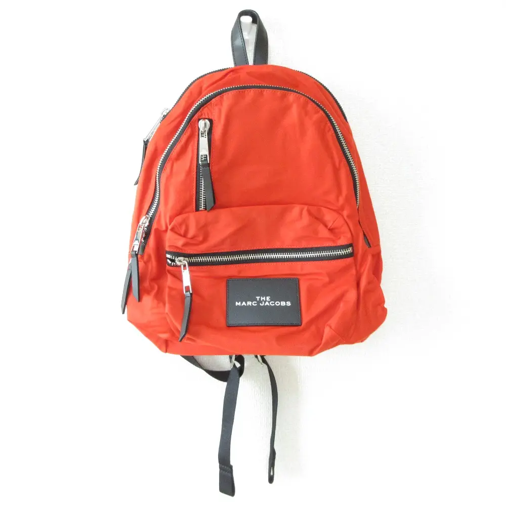 THE MARC JACOBS ザマークジェイコブス THE ZIPPER BACKPACK ナイロン バックパック リュックサック H303M02PF21 オレンジ
