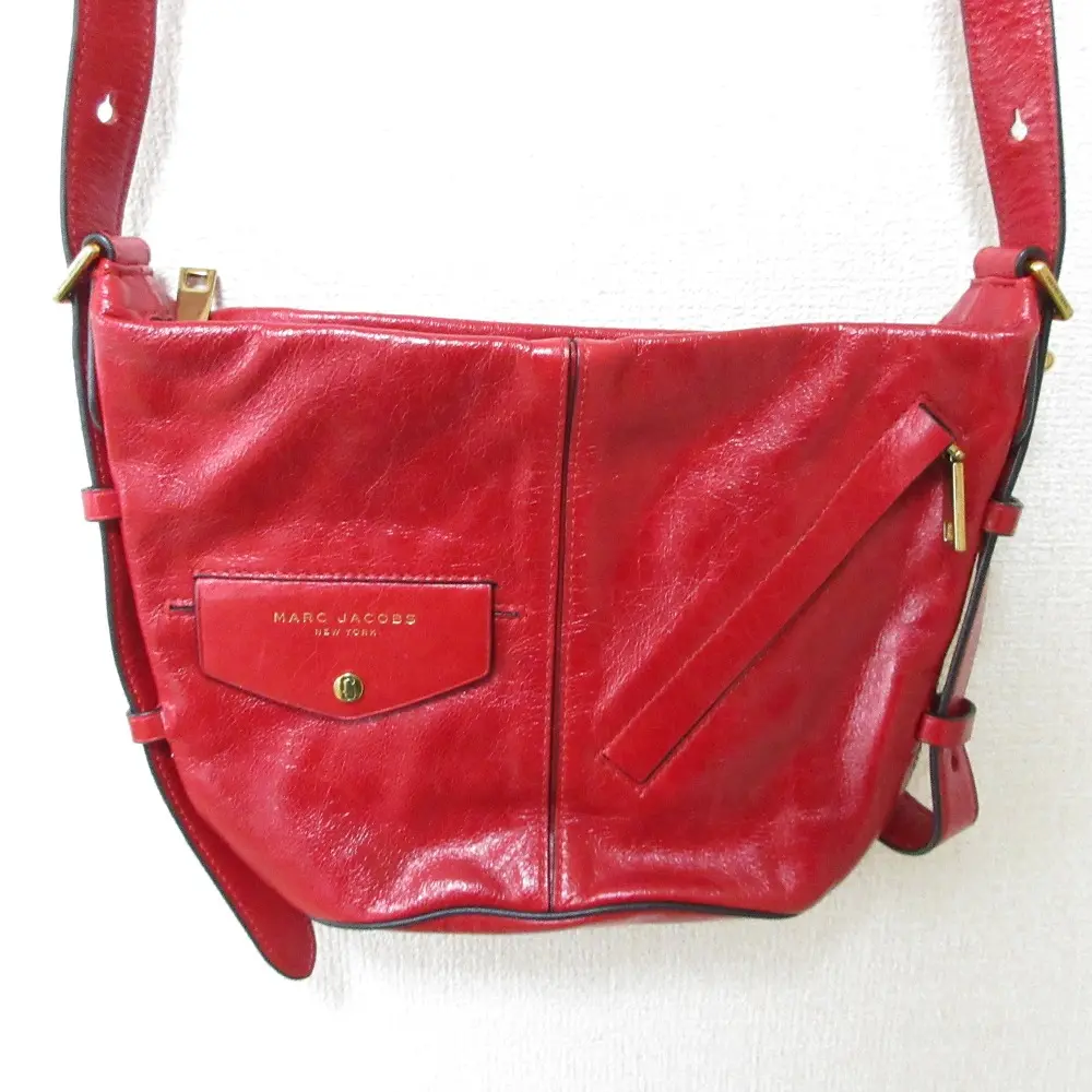 MARC JACOBS マークジェイコブス ミニスリング レザー ショルダーバッグ M0013533 レッド