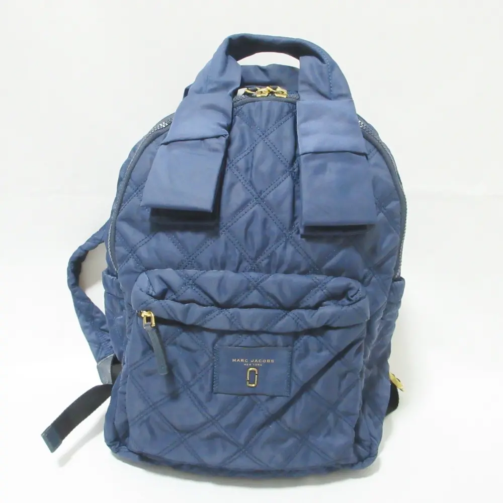 MARC JACOBS マークジェイコブス NYLON KNOT BACK PACK キルティング バックパック リュック デイパック M0013513 ネイビー