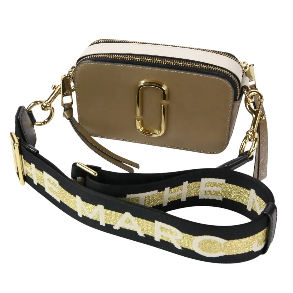 THE MARC JACOBS マークジェイコブス スナップショット クロスボディ カメラバッグ ショルダーバッグ M0014146 ブラウン