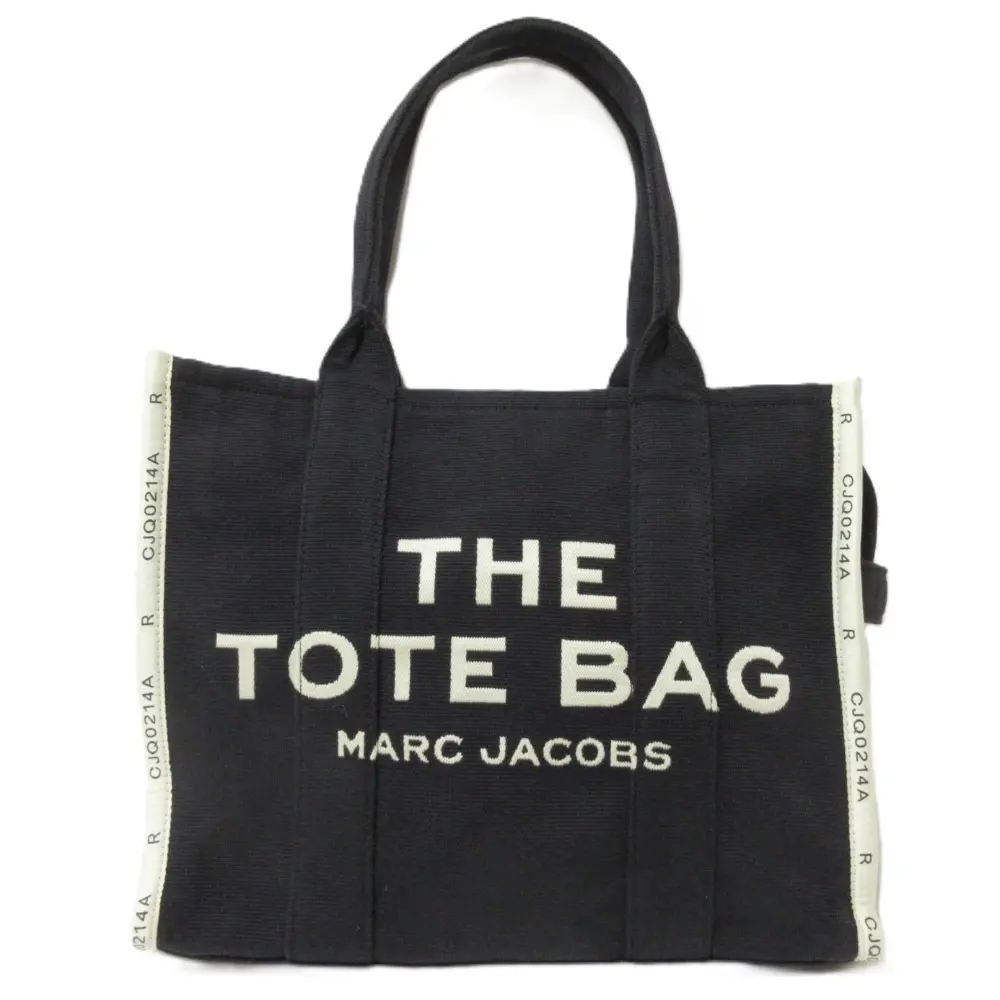 MARC JACOBS マークジェイコブス THE JACQUARD TOTE BAG ザ ジャカード トート バッグ ラージ M0017048 ブラック×ホワイト