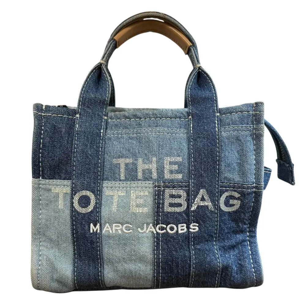 MARC JACOBS マークジェイコブス THE DENIM SMALL TOTE BAG トートバッグ ハンドバッグ インディゴブルー