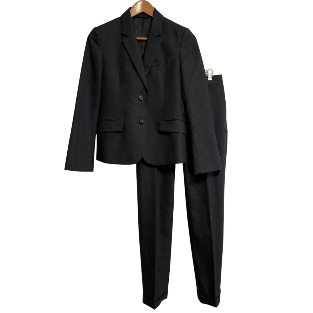 MARGARET HOWELL マーガレットハウエル テーラードジャケット＋スラックスパンツ セットアップ スーツ 1 チャコールグレー