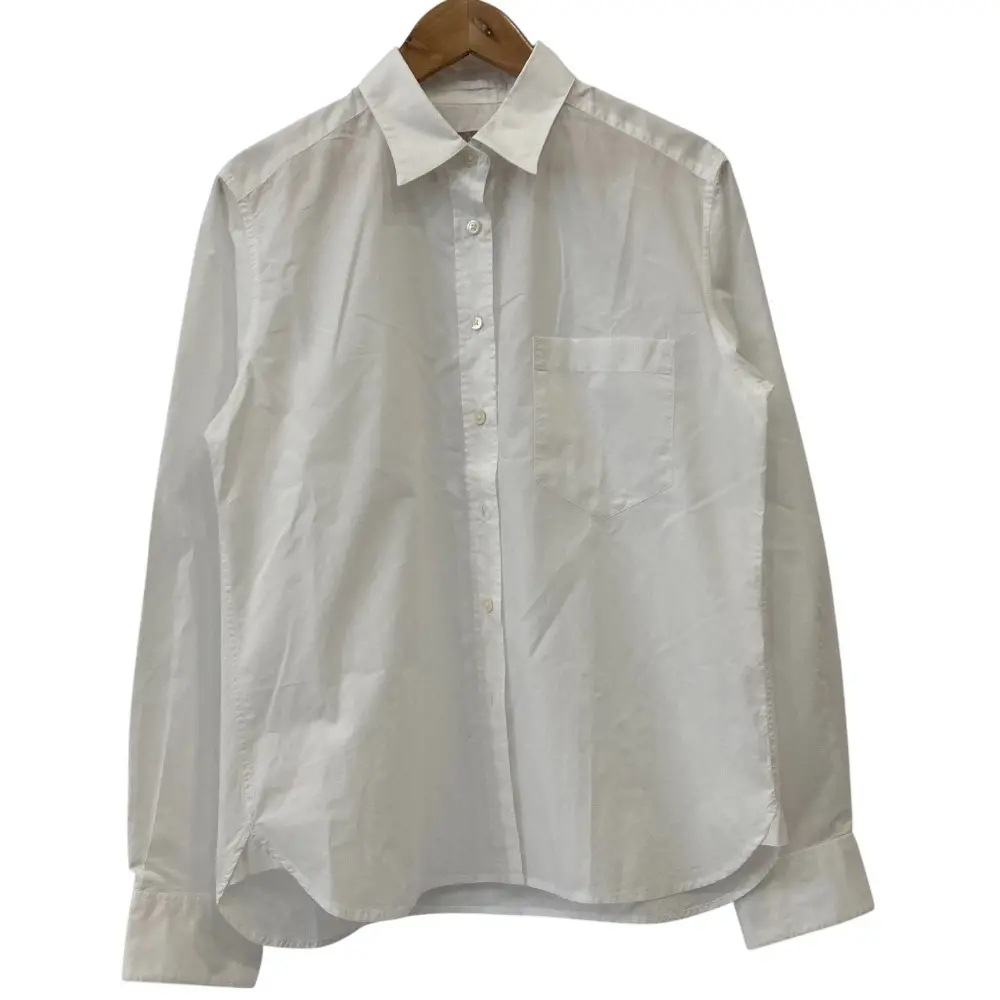 MARGARET HOWELL マーガレットハウエル 長袖 ロングスリーブ シャツ ブラウス 1 ホワイト