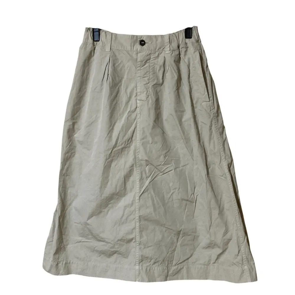 MHL MARGARET HOWELL マーガレットハウエル イージーウエスト フレアスカート 3 ベージュ