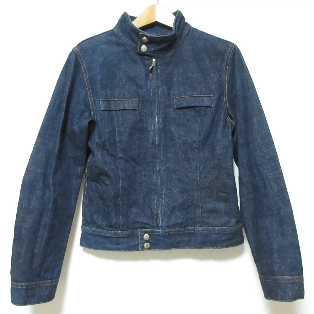 MARGARET HOWELL マーガレットハウエル デニム ライダースジャケット 2 インディゴ