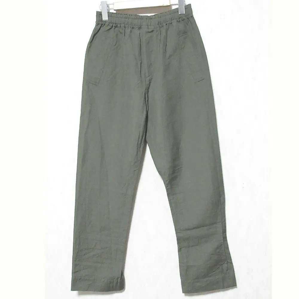 MARGARET HOWELL マーガレットハウエル リネンウールイージーパンツ 578-1142004 1 カーキ