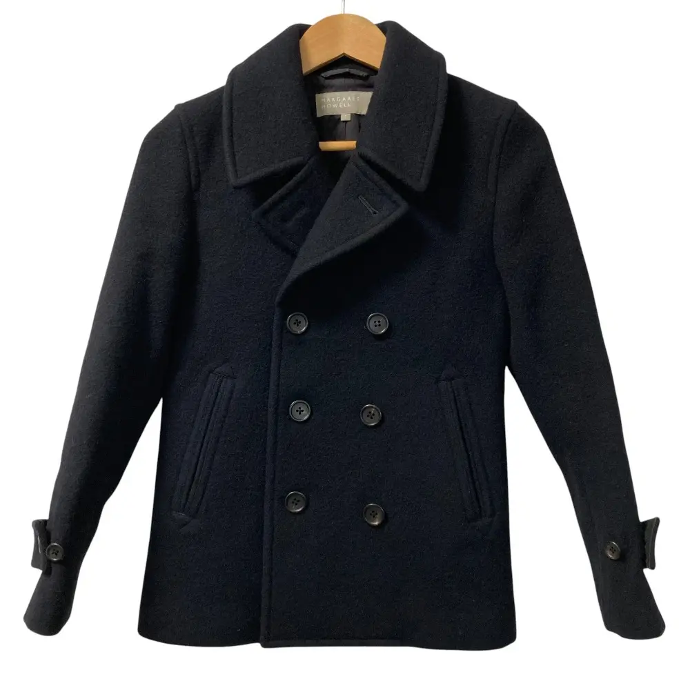 MARGARET HOWELL マーガレットハウエル ウール ダブルブレスト ロング