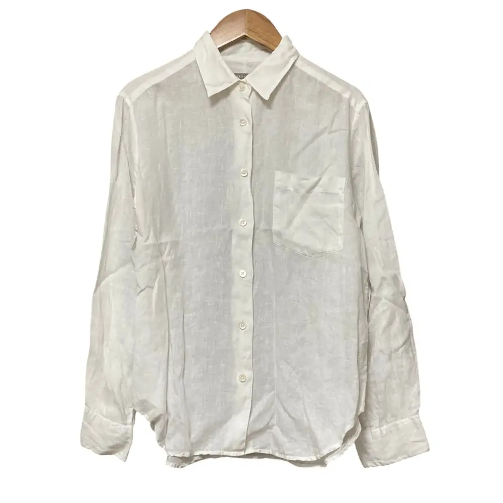 MARGARET HOWELL マーガレットハウエル ロングスリーブ リネンシャツ ブラウス サイズ1 ホワイトの買取実績【2026年3月買取】