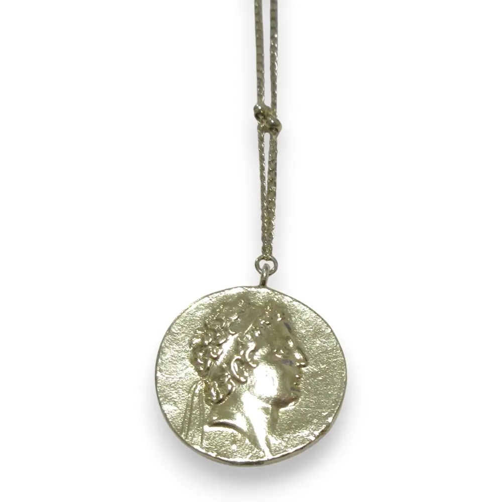 MARIHA マリハ SV925 アンシェントメモリー コインネックレス アクセサリー GP ゴールドカラー