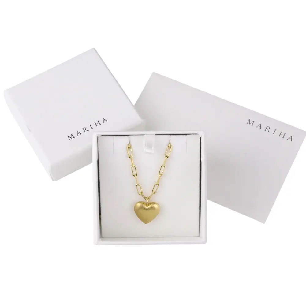 MARIHA マリハ True Love ネックレス ロングレクタングルチェーン 40cm SV925 ゴールドカラー
