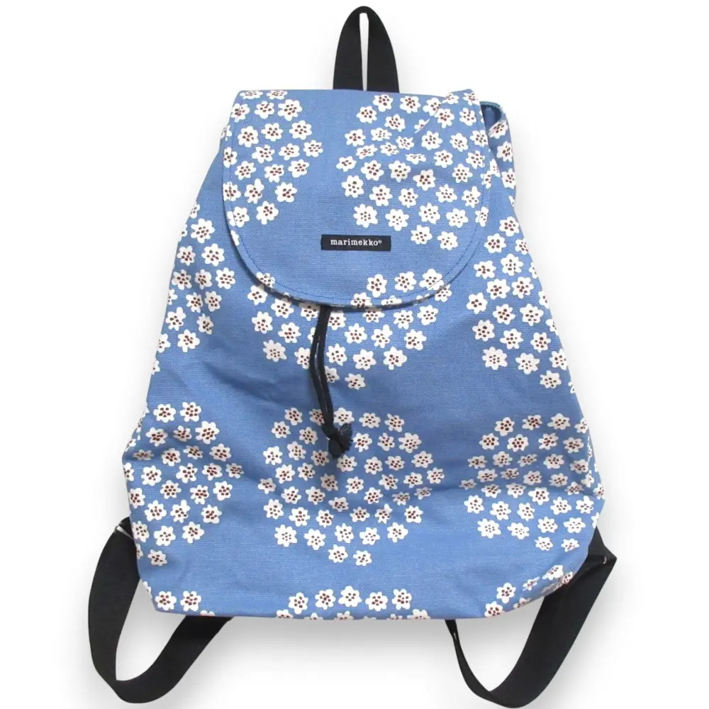 Marimekko マリメッコ NIPPU PUKETTI プケッティ バックパック リュックサック ブルー系