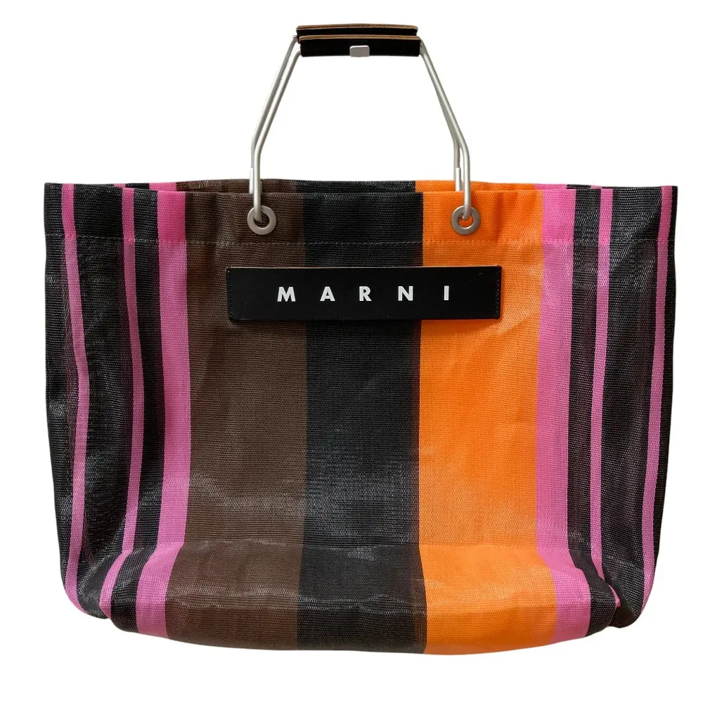 MARNI マルニ マーケット ハンドバッグ マルチカラー
