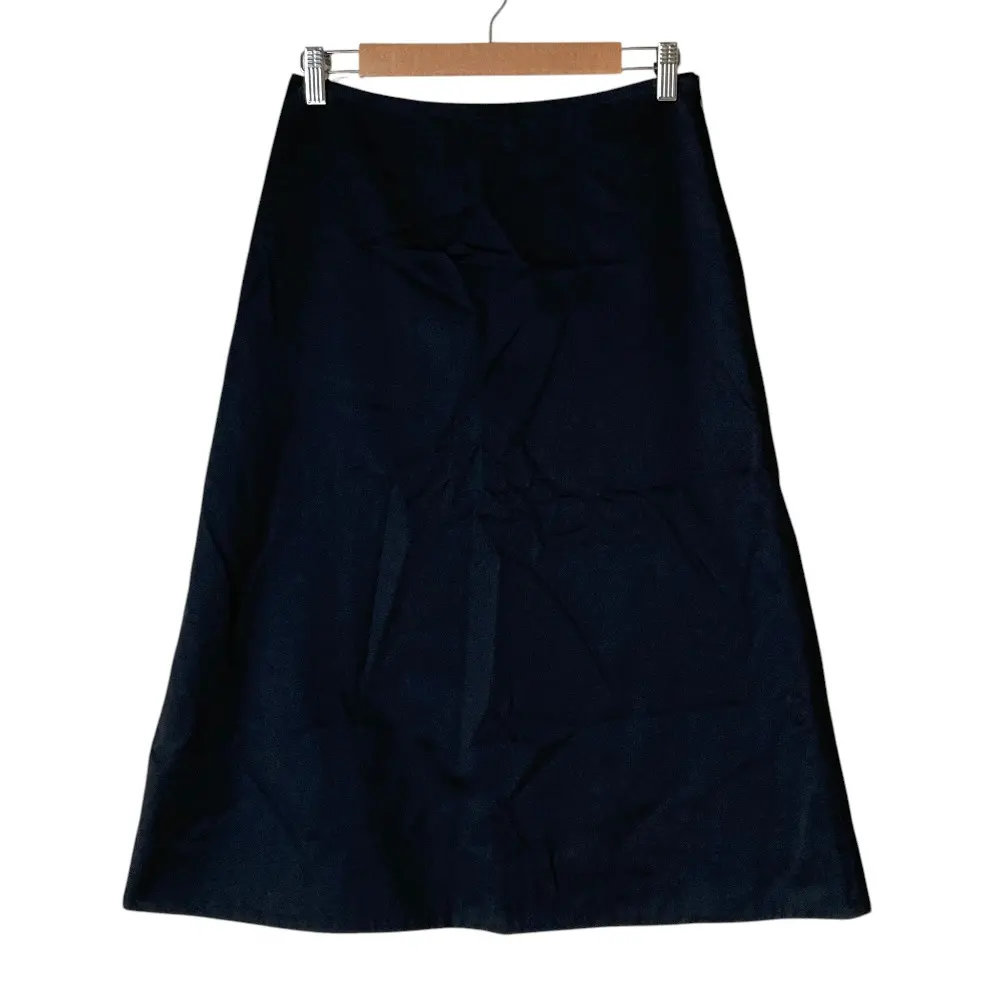 MARNI マルニ コットン セミフレアスカート GOMA0042U0TCW88 サイズ38 ブラック