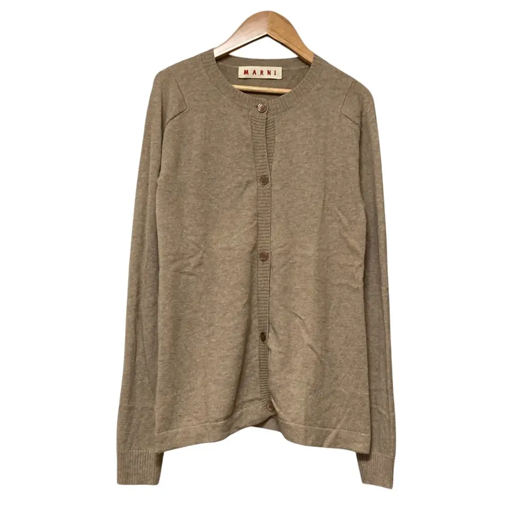 MARNI マルニ カシミヤ100％ ニット カーディガン サイズ42 ブラウン