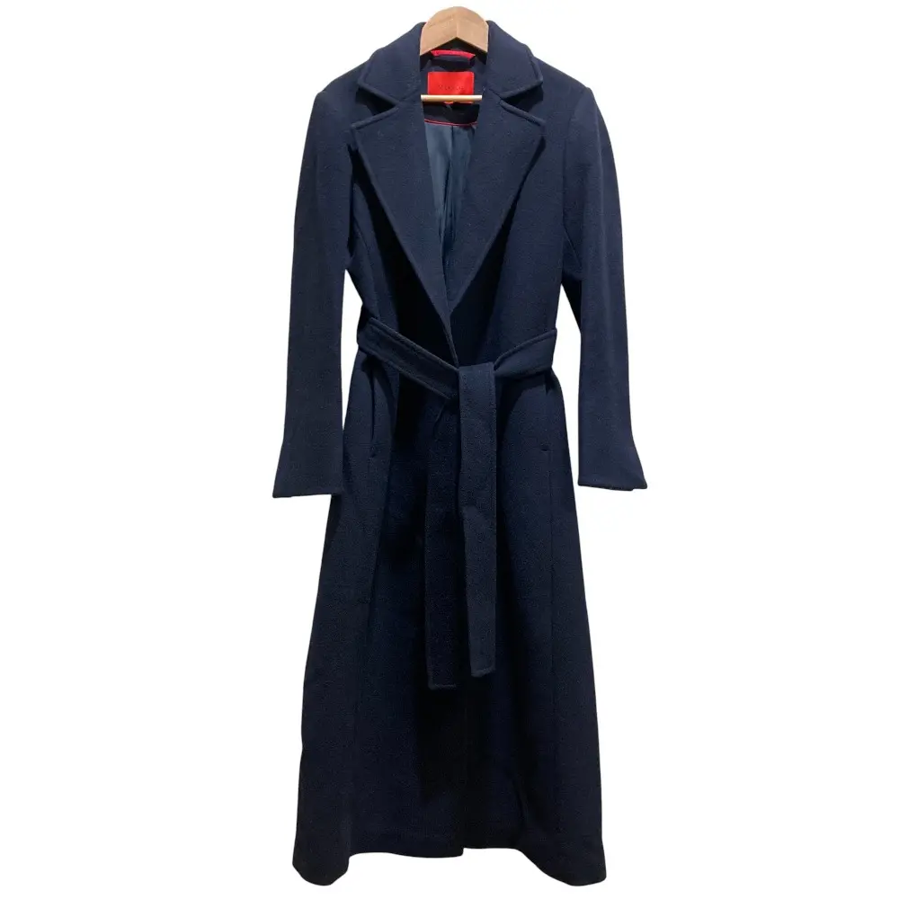 24AW MAX&Co. マックスアンドコー LONGRUN ウール ロングコート SIZE40 ダークネイビーの買取実績【2025年11月買取】