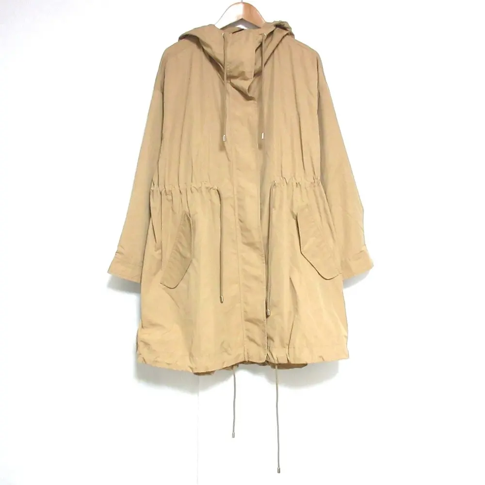 Weekend Max Mara ウィークエンドマックスマーラ ロング丈 モッズコート マウンテンパーカー ジャケット 40 キャメル
