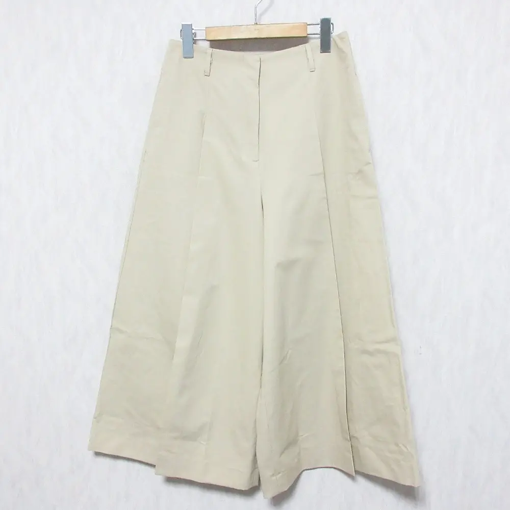 WEEKEND MaxMara ウィークエンド マックスマーラ ワイドバンツ 42 ベージュ