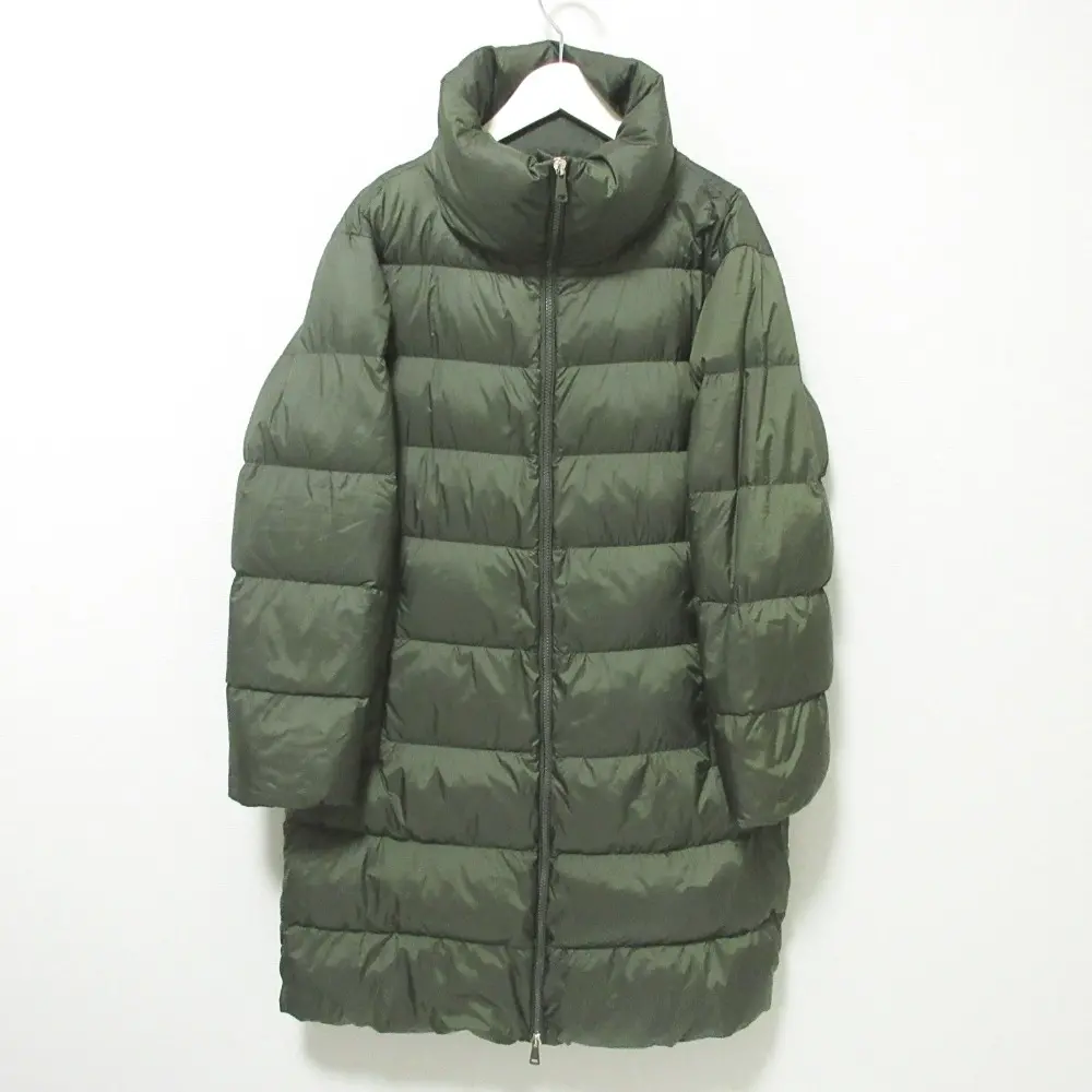 22AW Weekend Max Mara ウィークエンドマックスマーラ ヘビーパディング ダウンコート 42 カーキ