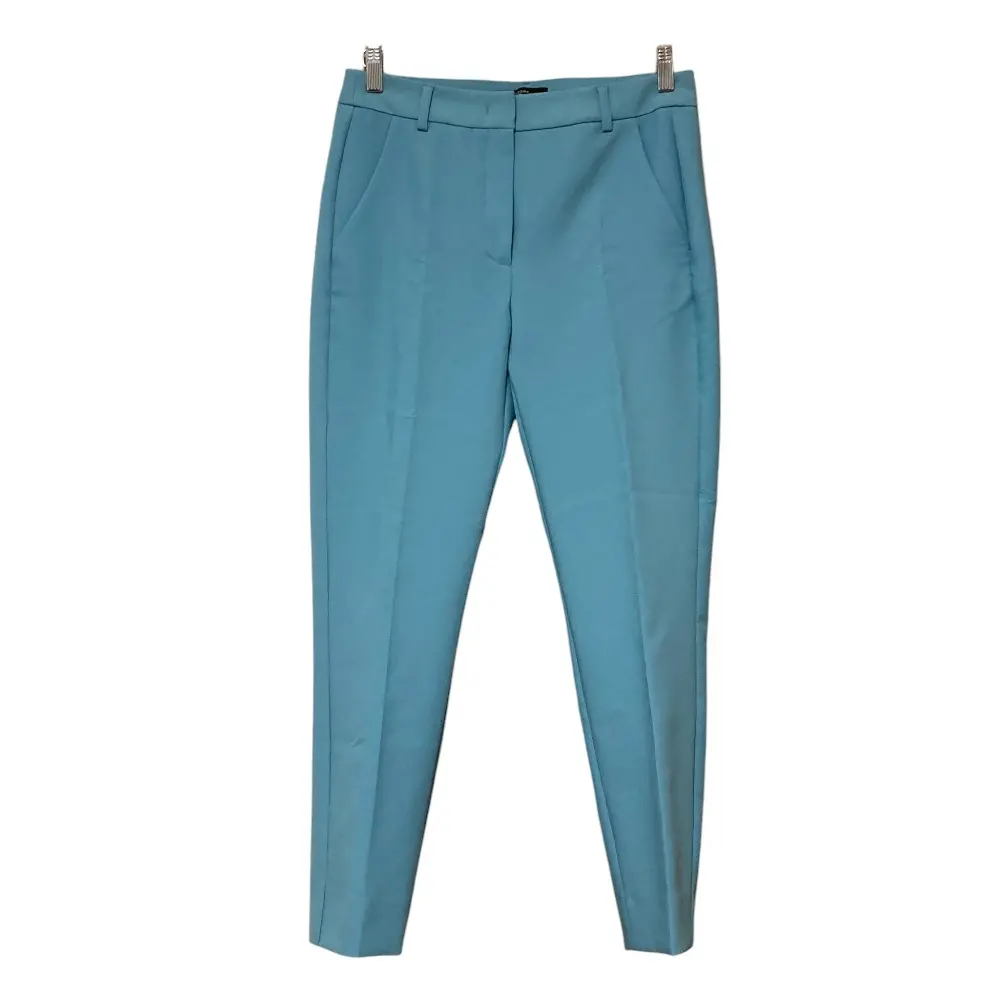 WEEKEND Max Mara ウィークエンドマックスマーラ ハイウエスト シガレットパンツ スラックス サイズ40 ターコイズ