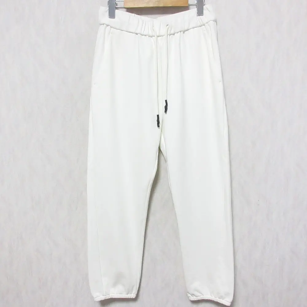 Max Mara LEISURE マックスマーラレジャー レギュラーフィット イージー スウェットパンツ M ホワイト