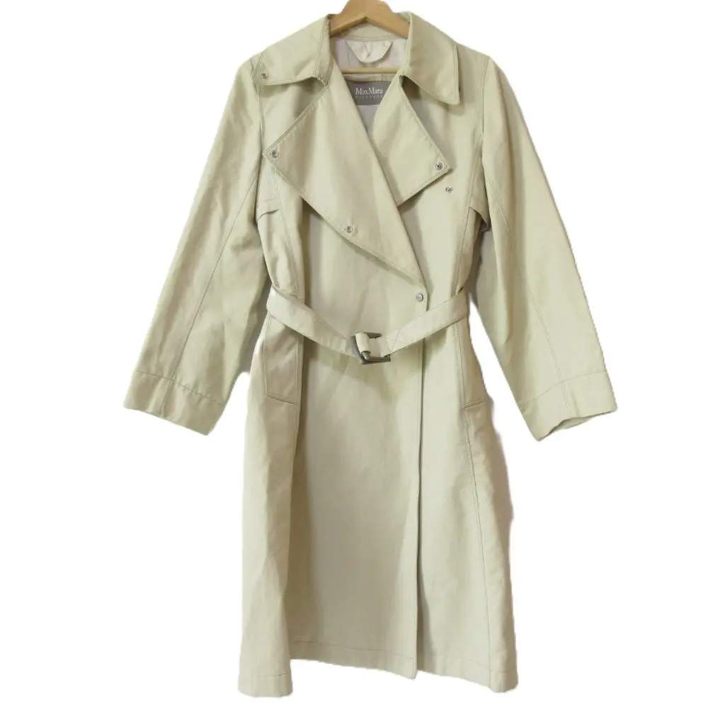 Max Mara RAINWEAR マックスマーラレインウェア ベルト付き トレンチコート サイズ38 ベージュ
