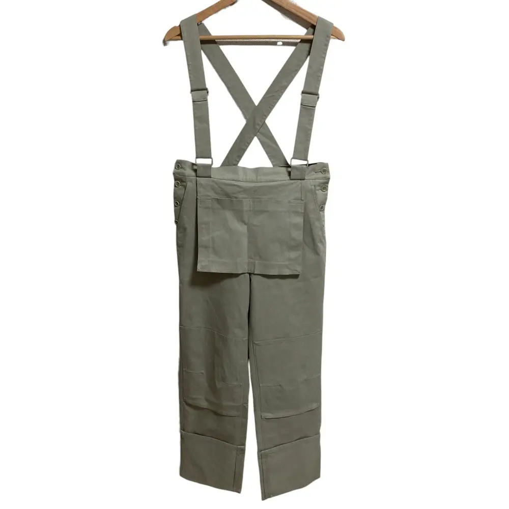 24SS Max Mara マックスマーラ ダブルニー ストレッチ ワークパンツ サイズ44 ベージュ