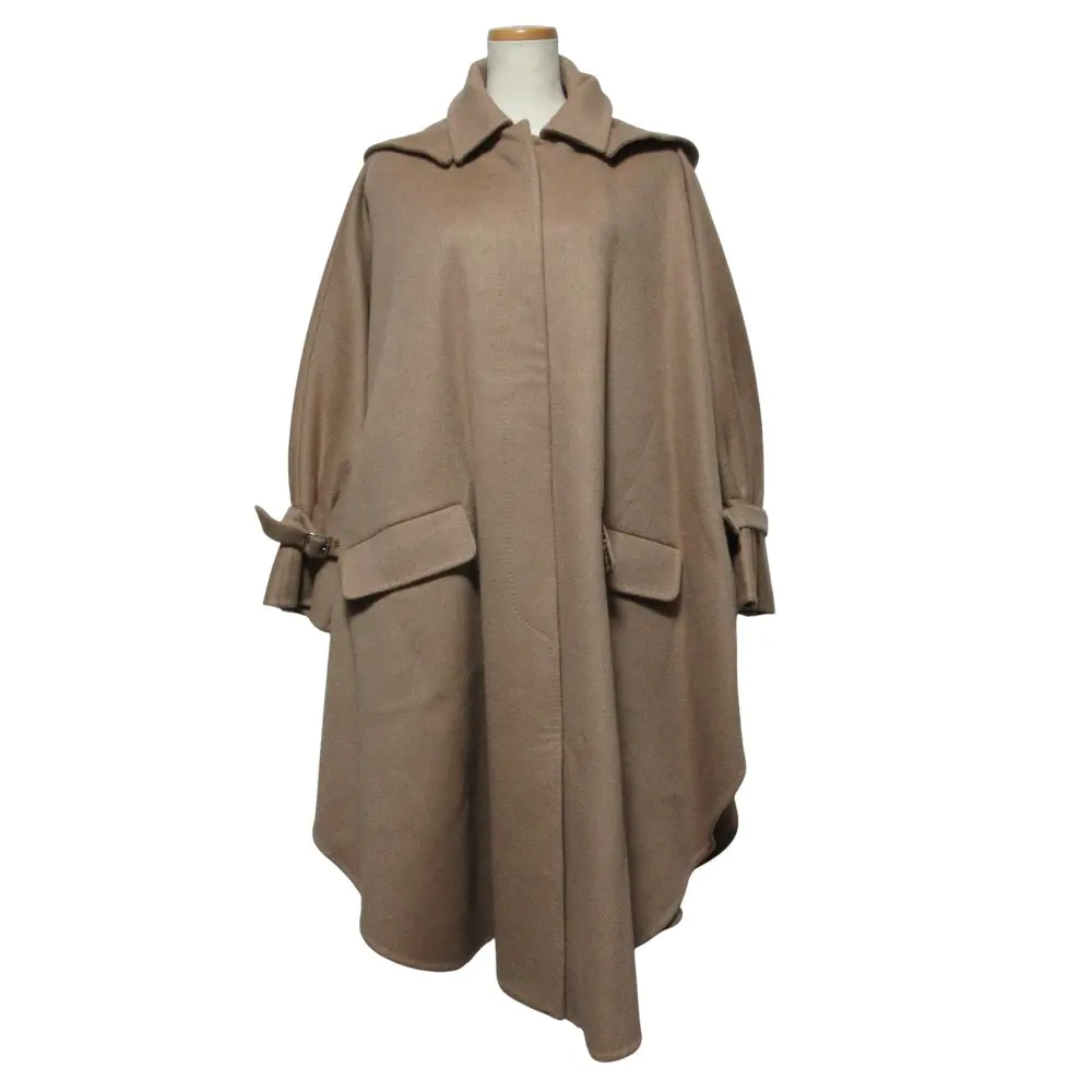 MAX MARA マックスマーラ クチートアマーノ フーデッド キャメル ダブルフェイス オーバーサイズ コート 101618136 サイズS