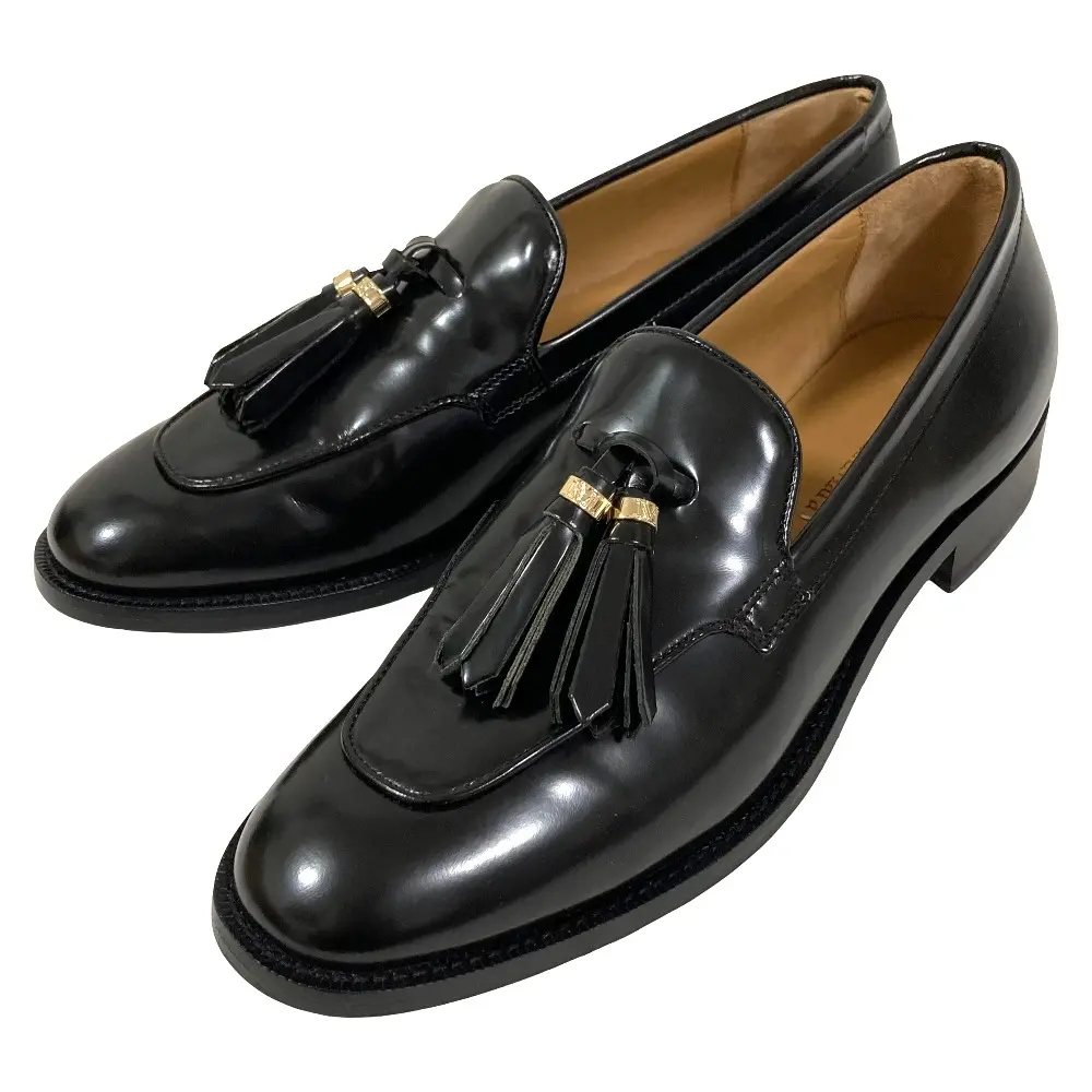 Max Mara マックスマーラ スルターノ タッセルローファー サイズ36.5 約23.5cm ブラック