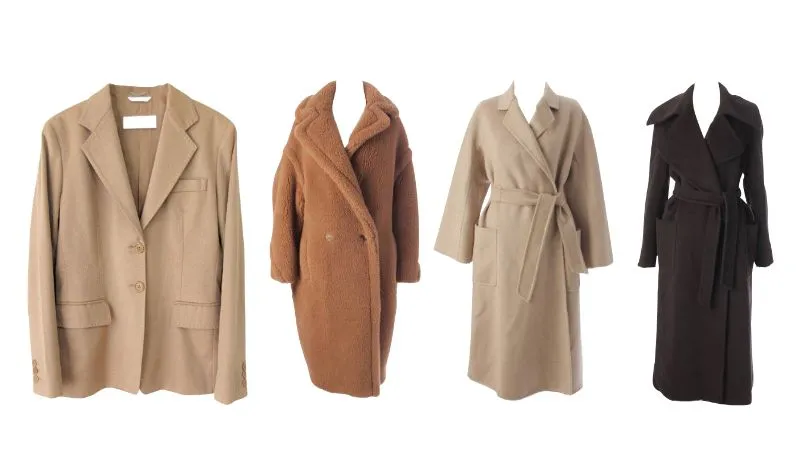 カシミヤやキャメルなどの素材を使用したアウター類は高価買取しやすい!