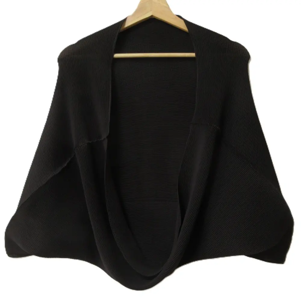 me ISSEY MIYAKE ミーイッセイミヤケ ボックスプリーツ ボレロ カーディガン MI13FO436 ブラウン