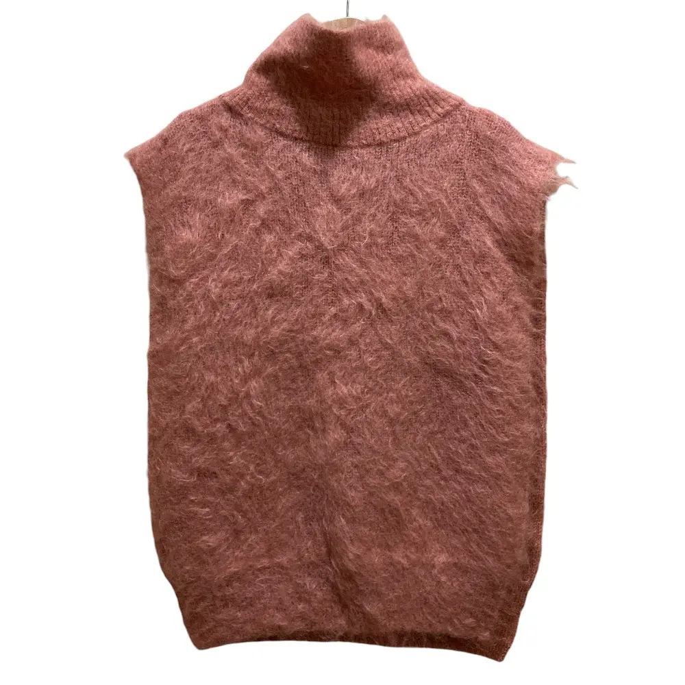 23AW ISSEY MIYAKE me イッセイミヤケミー SHEEP KNIT VEST モヘヤニット ベスト MI34KE833 ピンクの買取実績【2025年10月買取】