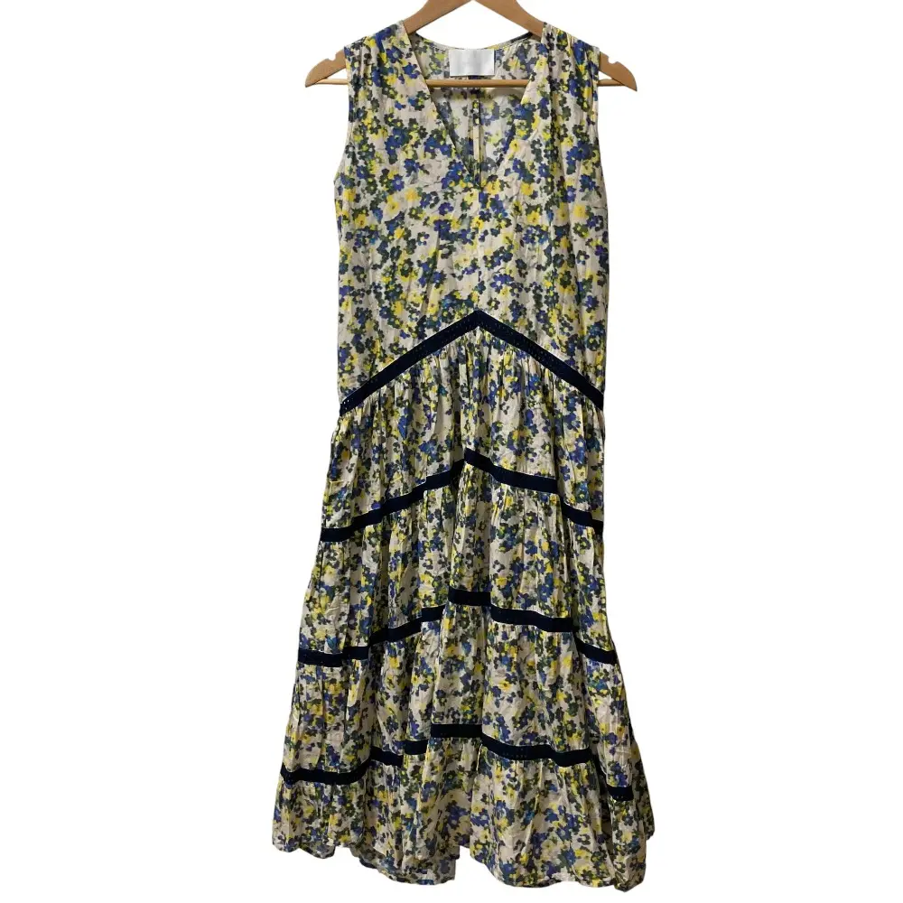 23AW Merlette マーレット wallis flower print dress ノースリーブワンピース 3810300036 サイズXXS マルチカラー