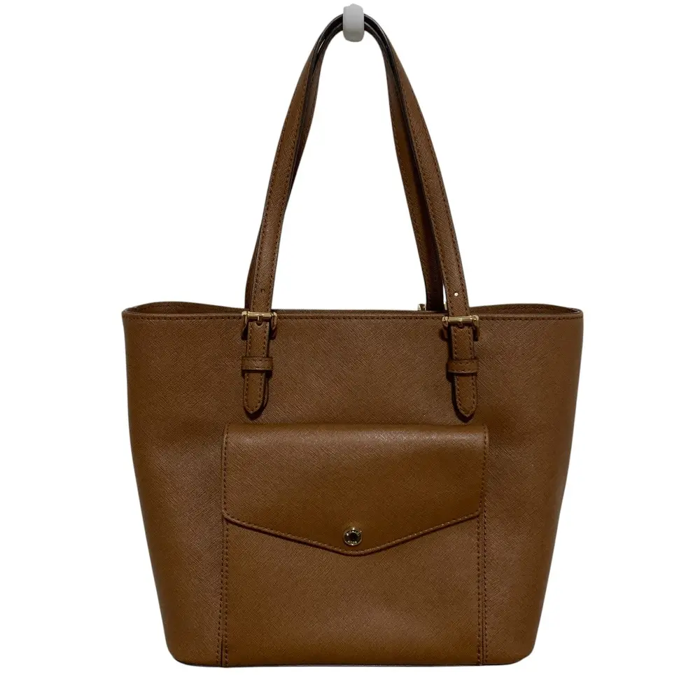MICHAEL KORS マイケルコース JETSET ミディアムポケット トートバッグ ブラウン