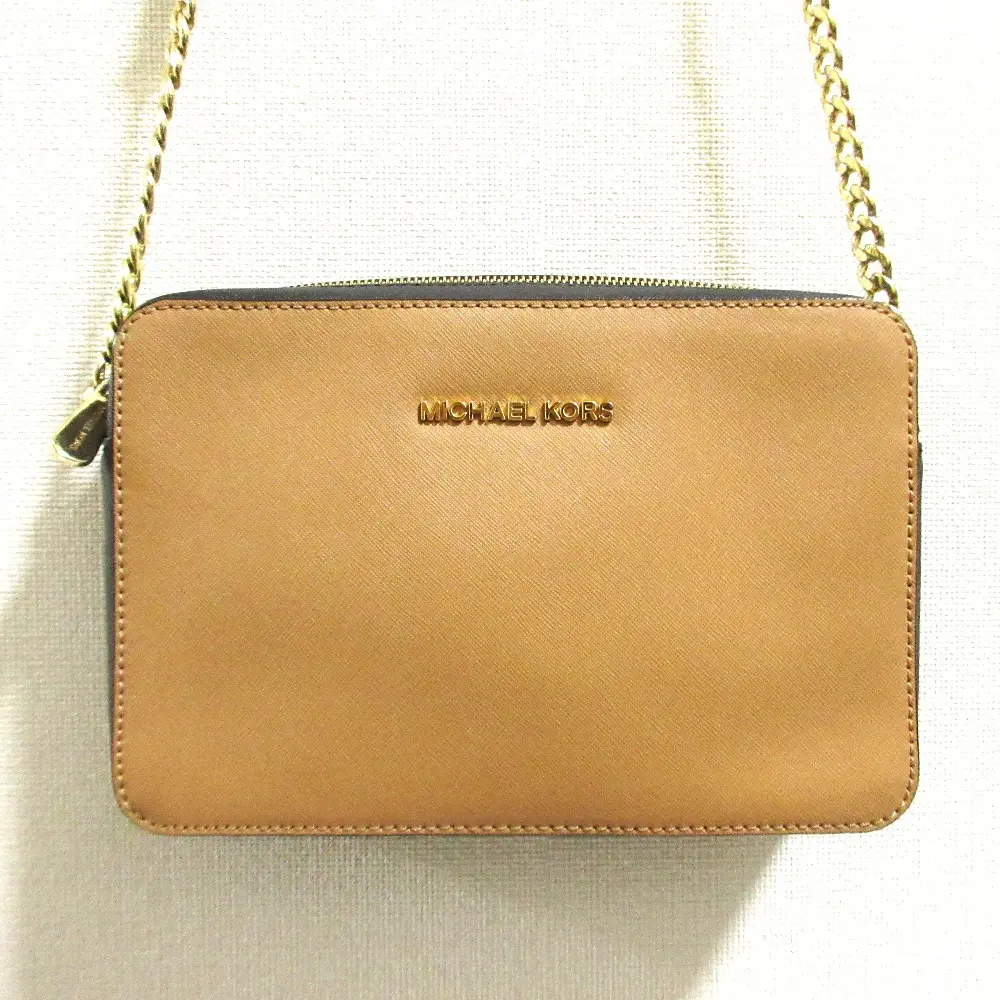 MICHAEL KORS マイケルコース スクエア ショルダーバッグ ブラウンベージュ ブラック
