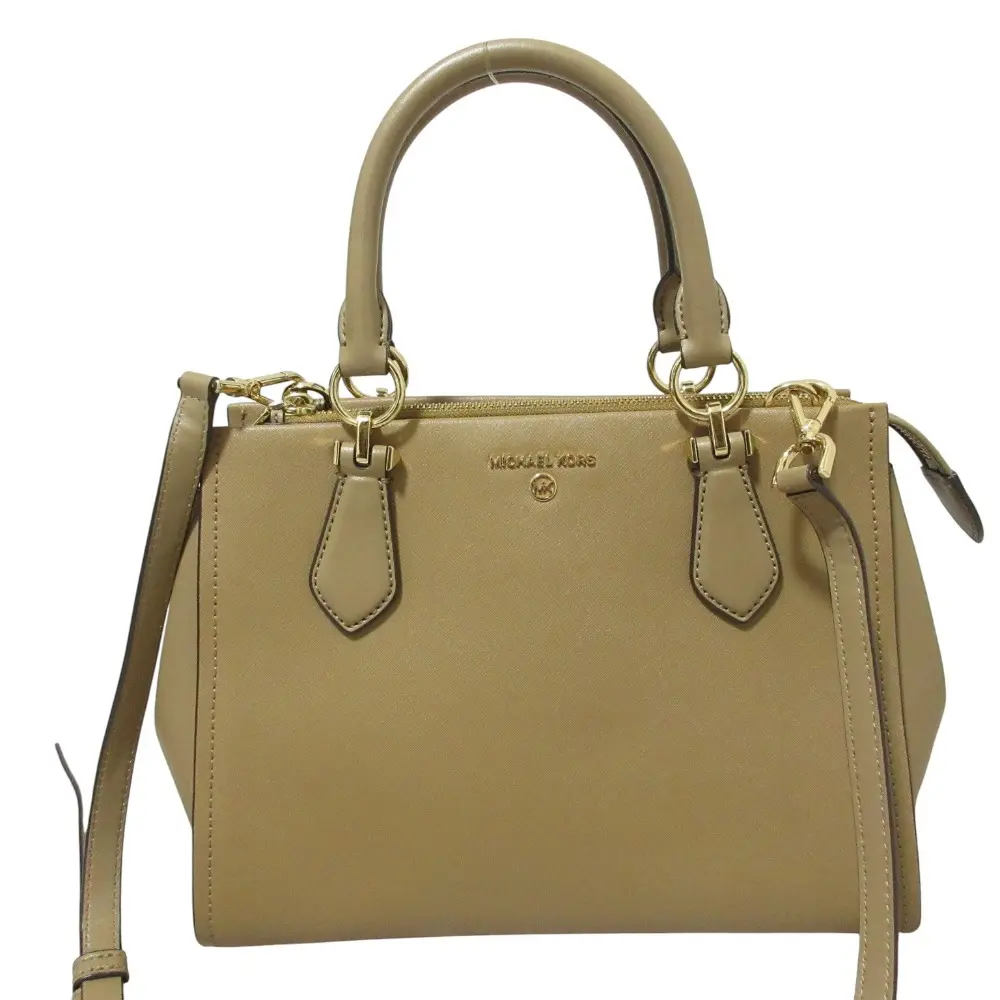 22AW MICHAEL KORS マイケルコース サッチェルミディアム 2way ハンドバッグ ショルダーバッグ 30S2G6AS2L ブラウン