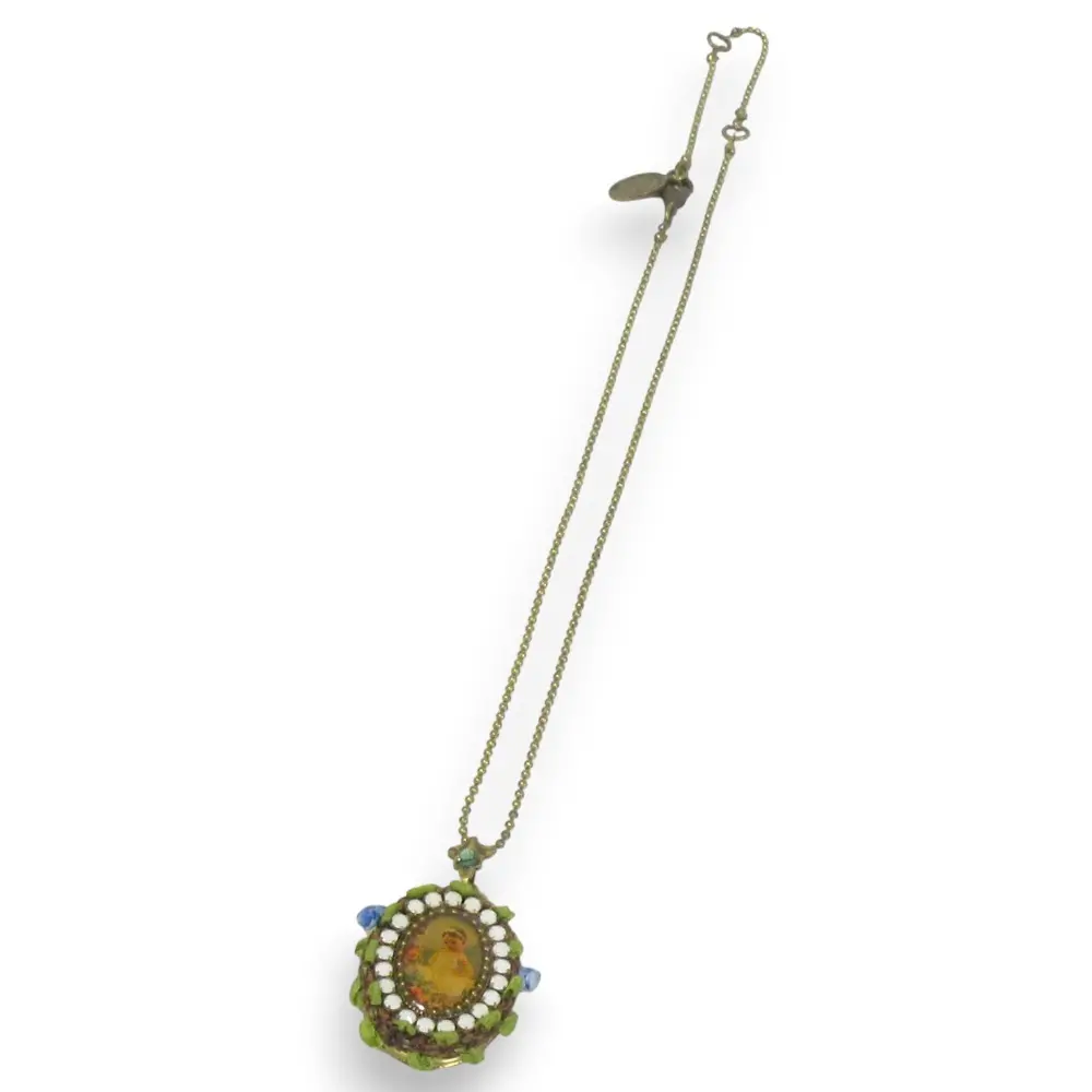 Michal Negrin ミハエルネグリン ピクチャーロケット ペンダント ネックレス アクセサリー ゴールドカラー