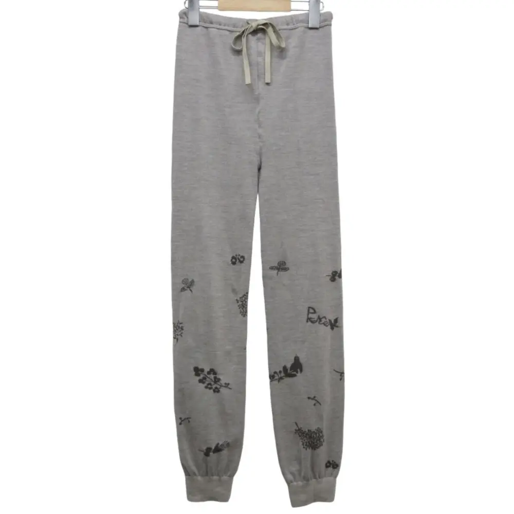 mina perhonen ミナペルホネン forest parade レギンス ウール ニットパンツ イージーパンツ サイズF グレー