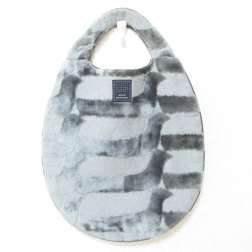 mina perhonen ミナペルホネン BIRD BOAT エッグバッグ ハンドバッグ グレー