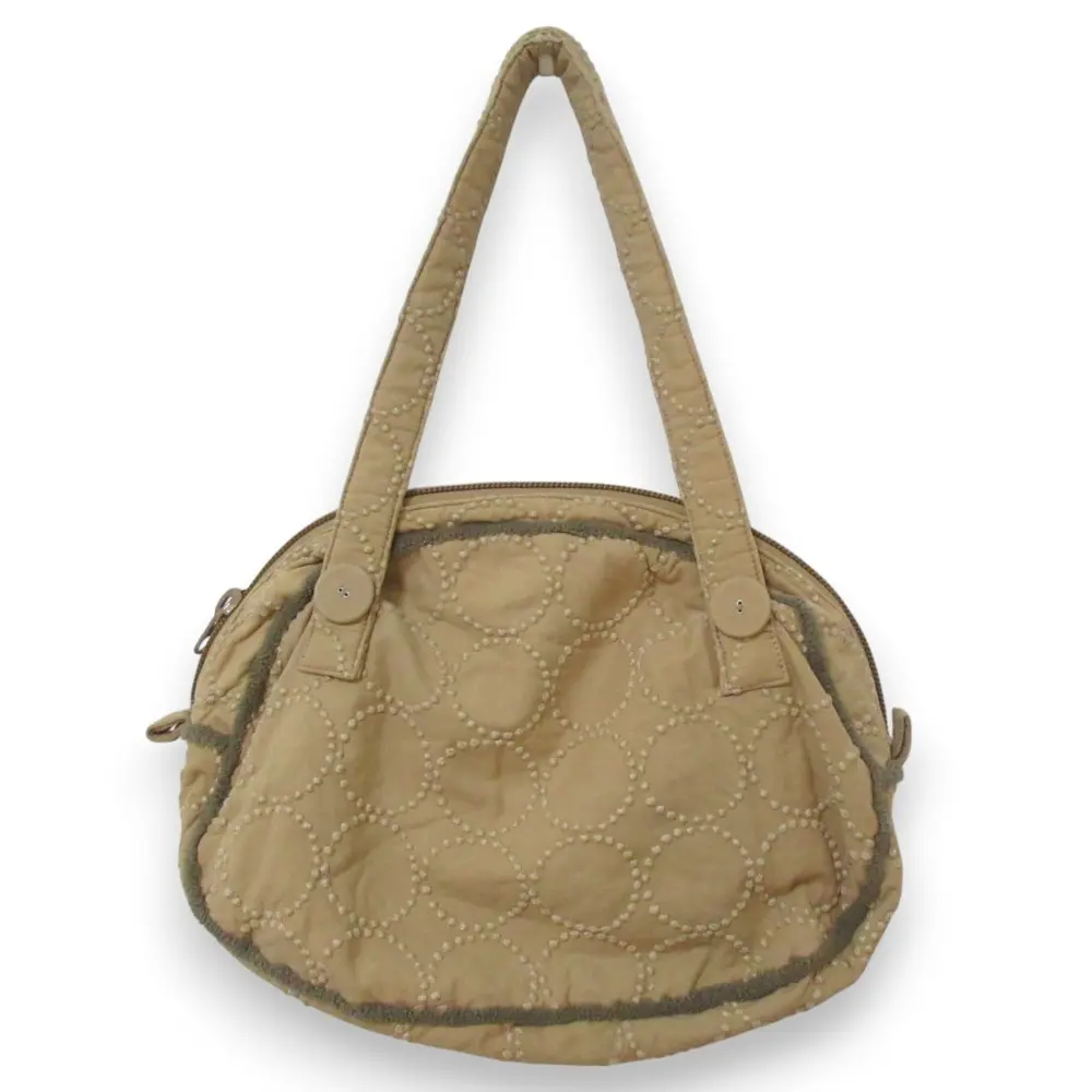 mina perhonen ミナペルホネン tambourine タンバリン クラウドバッグ トートバッグ qa9534 ベージュ