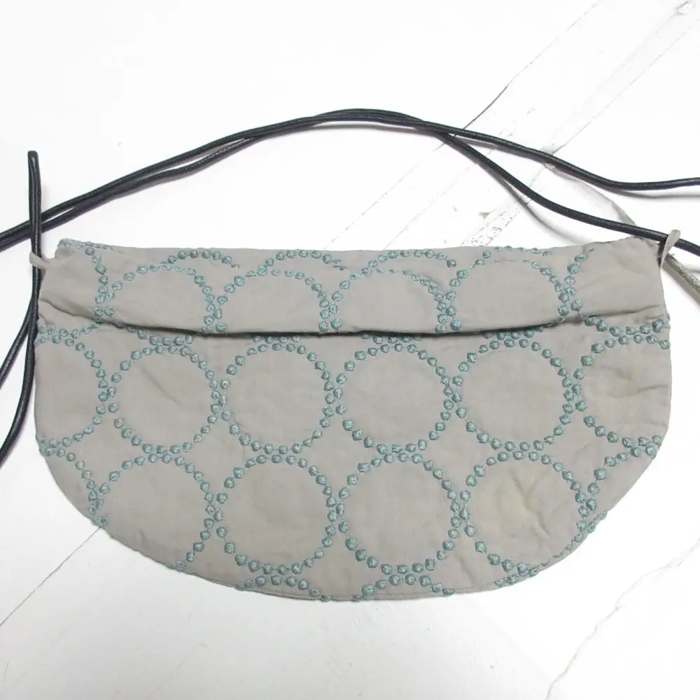 mina perhonen ミナペルホネン coupe bag tambourine クロスボディ クッペバッグ ショルダーバッグ ts9259 グレー