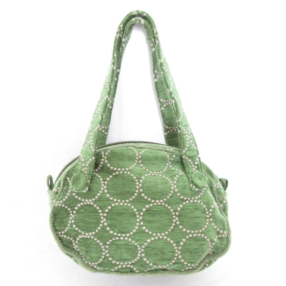 mina perhonen ミナペルホネン tambourine oregon bag タンバリン オレゴンバッグ ハンドバッグ グリーン