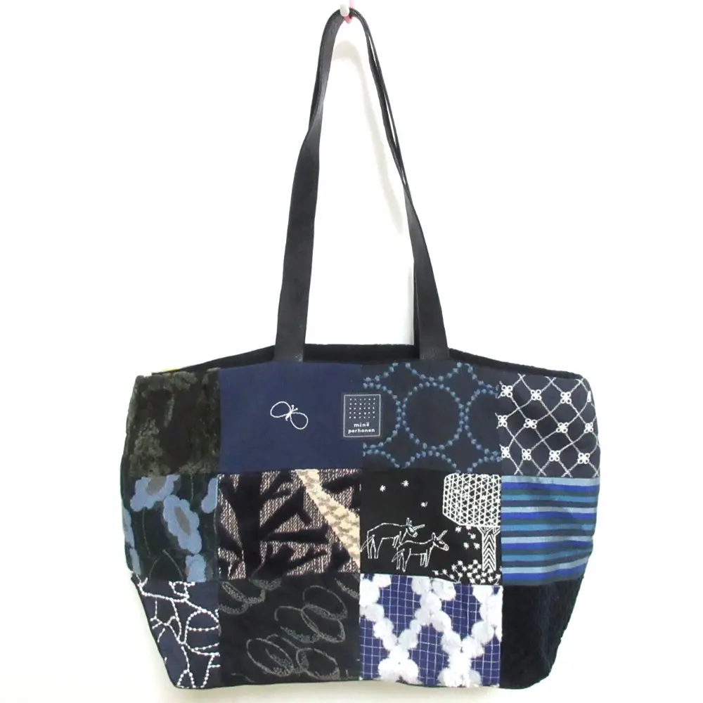 mina perhonen ミナペルホネン piece bag 刺繍 ピースバッグ トートバッグ ワンショルダーバッグ PI0001 マルチカラー